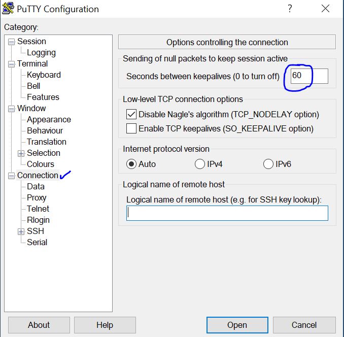 How To Keep Putty Ssh Connection Alive - Orahow